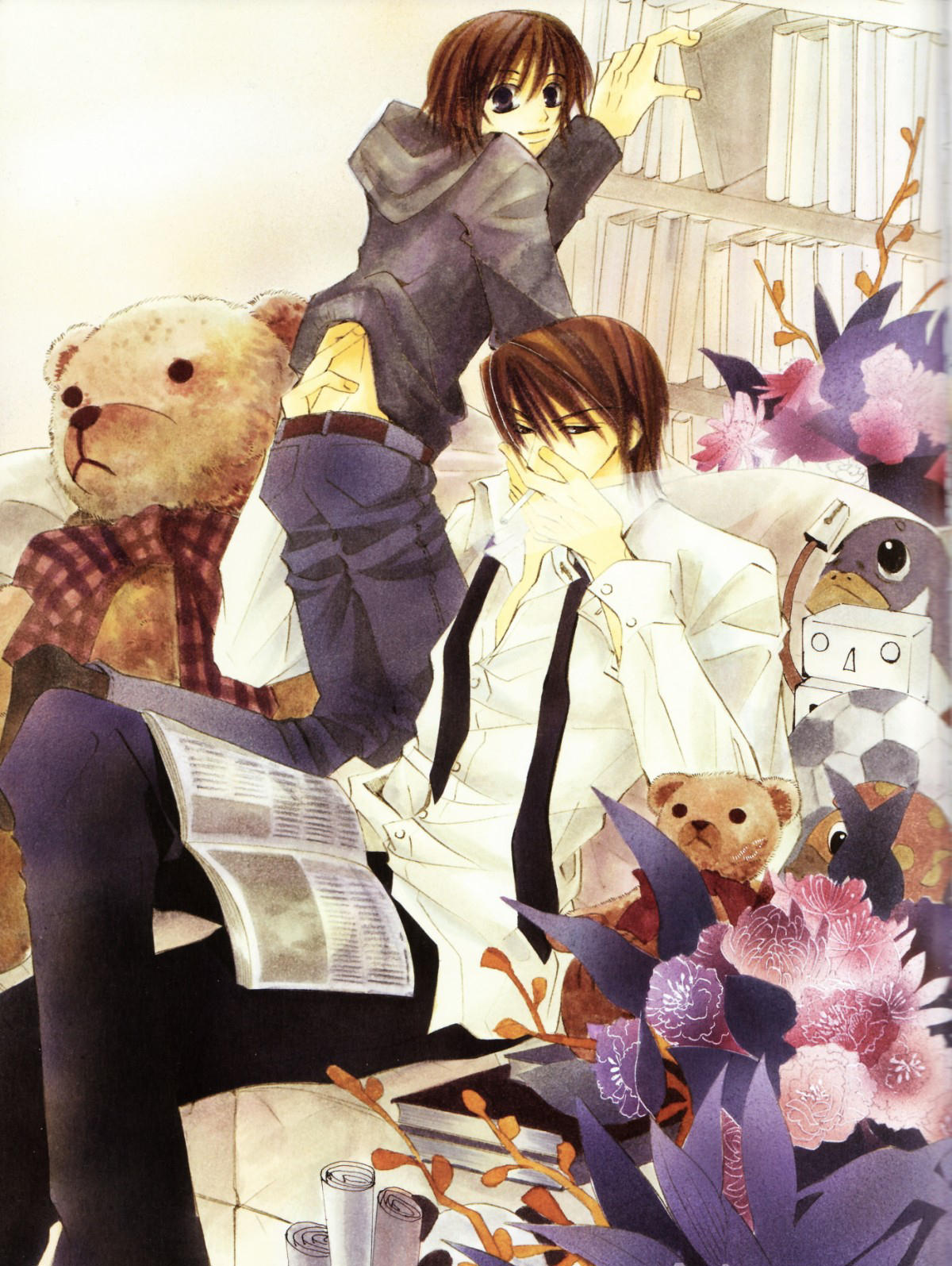 манга на русском junjou romantica фото 60